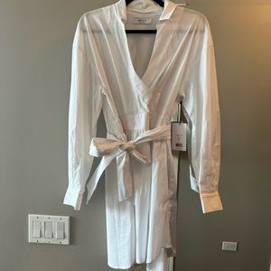 Brand new Bailey 44 white collard sundress